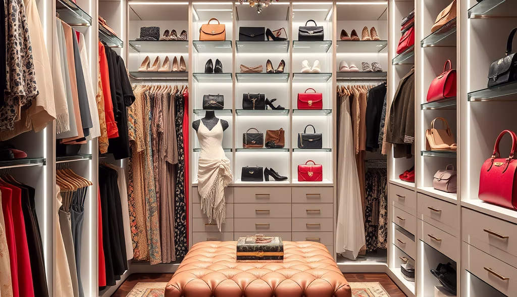 Luxury closet management with ClosetMonkey AI